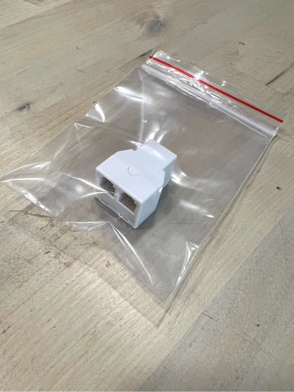 Telephone Line Splitter Adapter